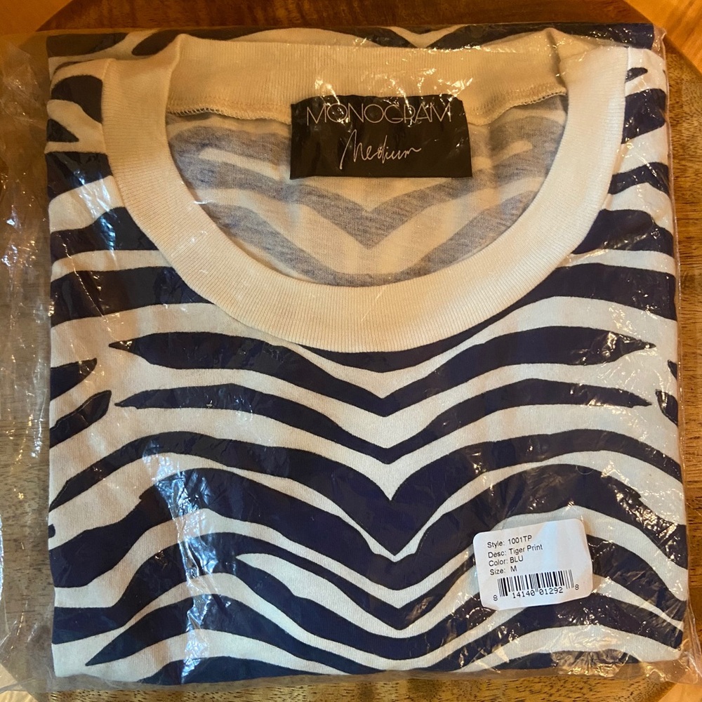 Monogram Tiger Print